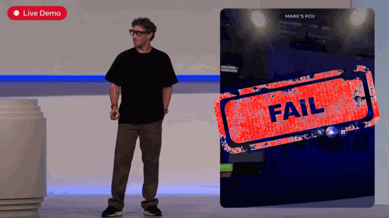 Meta's €899 AI-bril faalde LIVE op het podium en daarom ga ik er een kopen