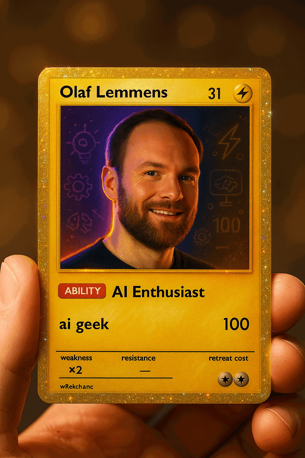 Pokemon card result example 1