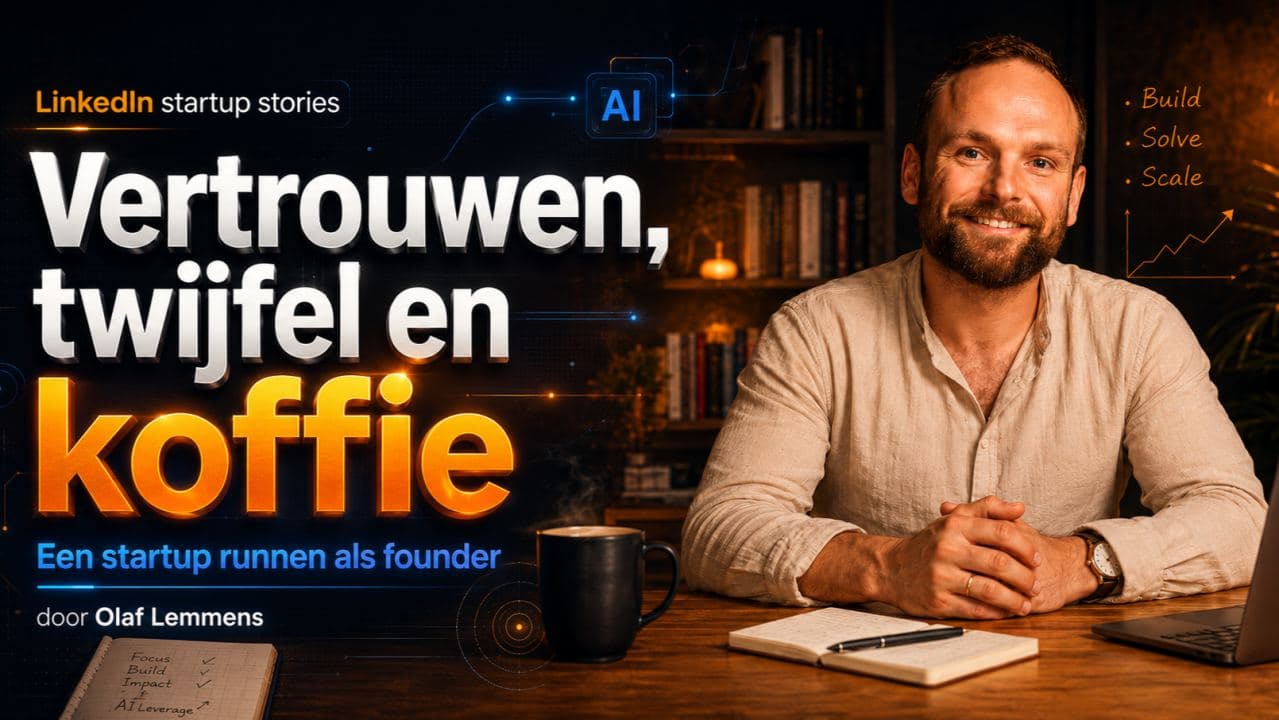 Een startup draaien op vertrouwen, twijfel en koffie