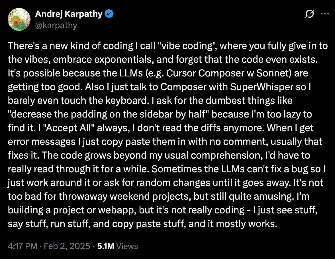 Vibe coding explained